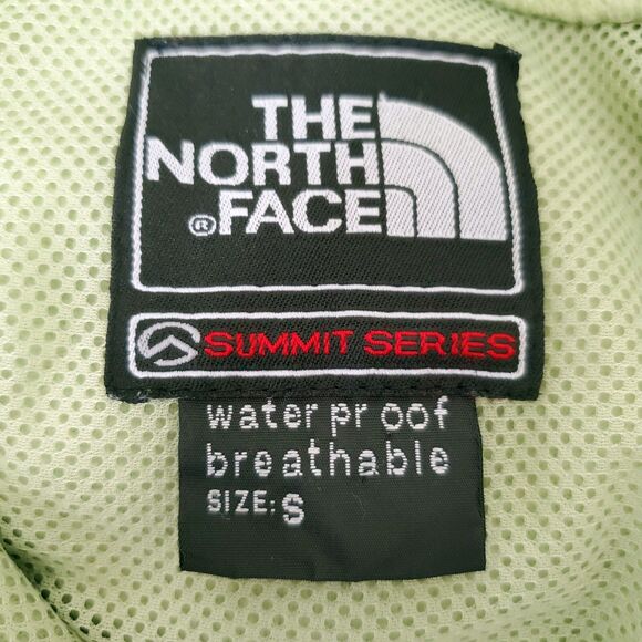 The North Face Fleece Jacket Womens Small Summit Series Lime Green Full Zip - Picture 8 of 8